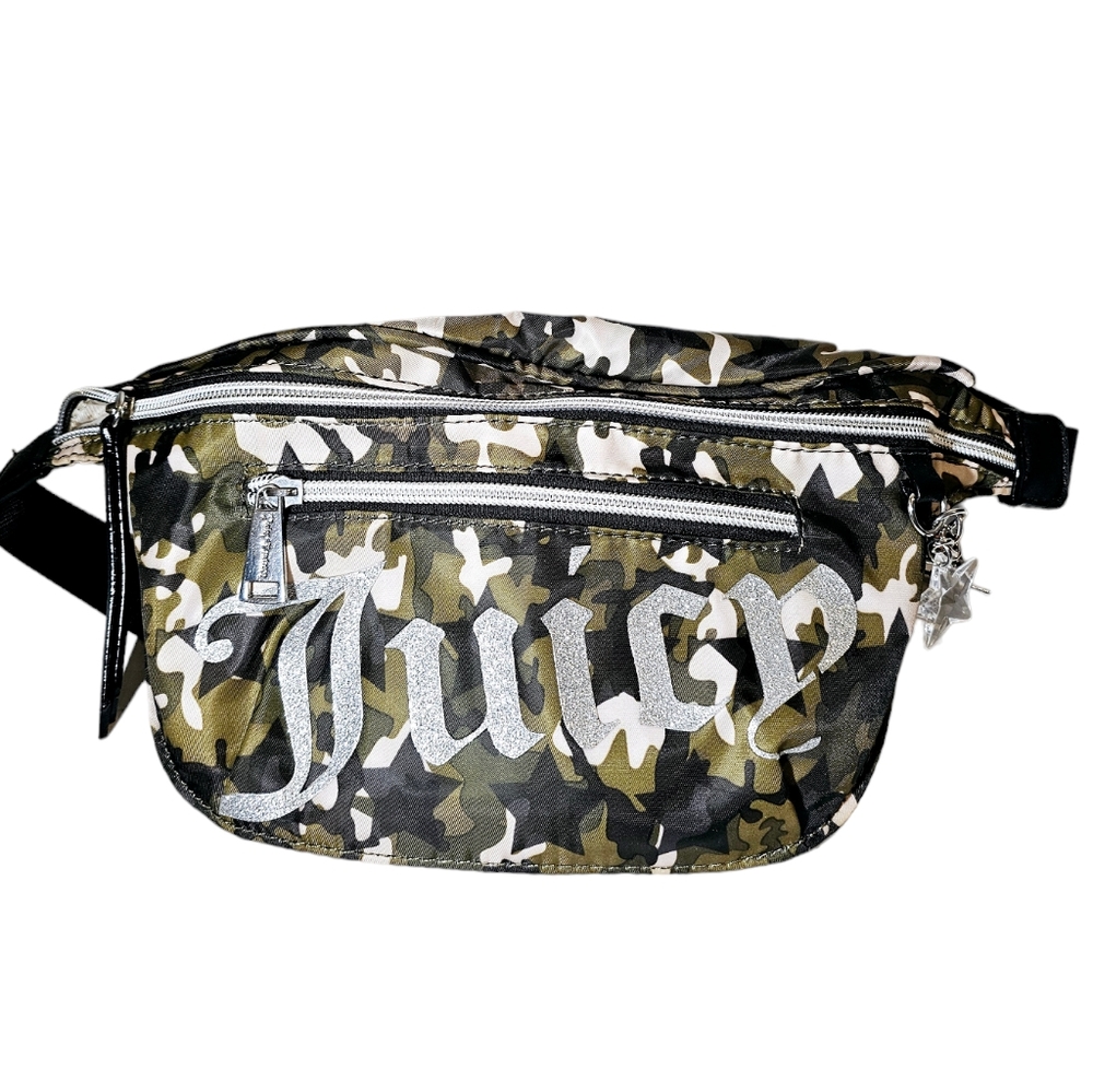 Juicy Couture Camo Print Fanny Pack Waist Bag